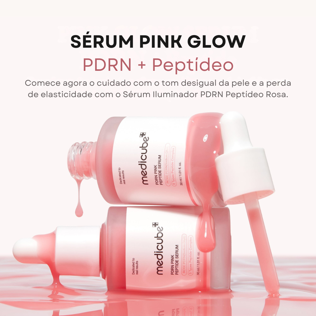 Suero PDRN con péptidos rosas