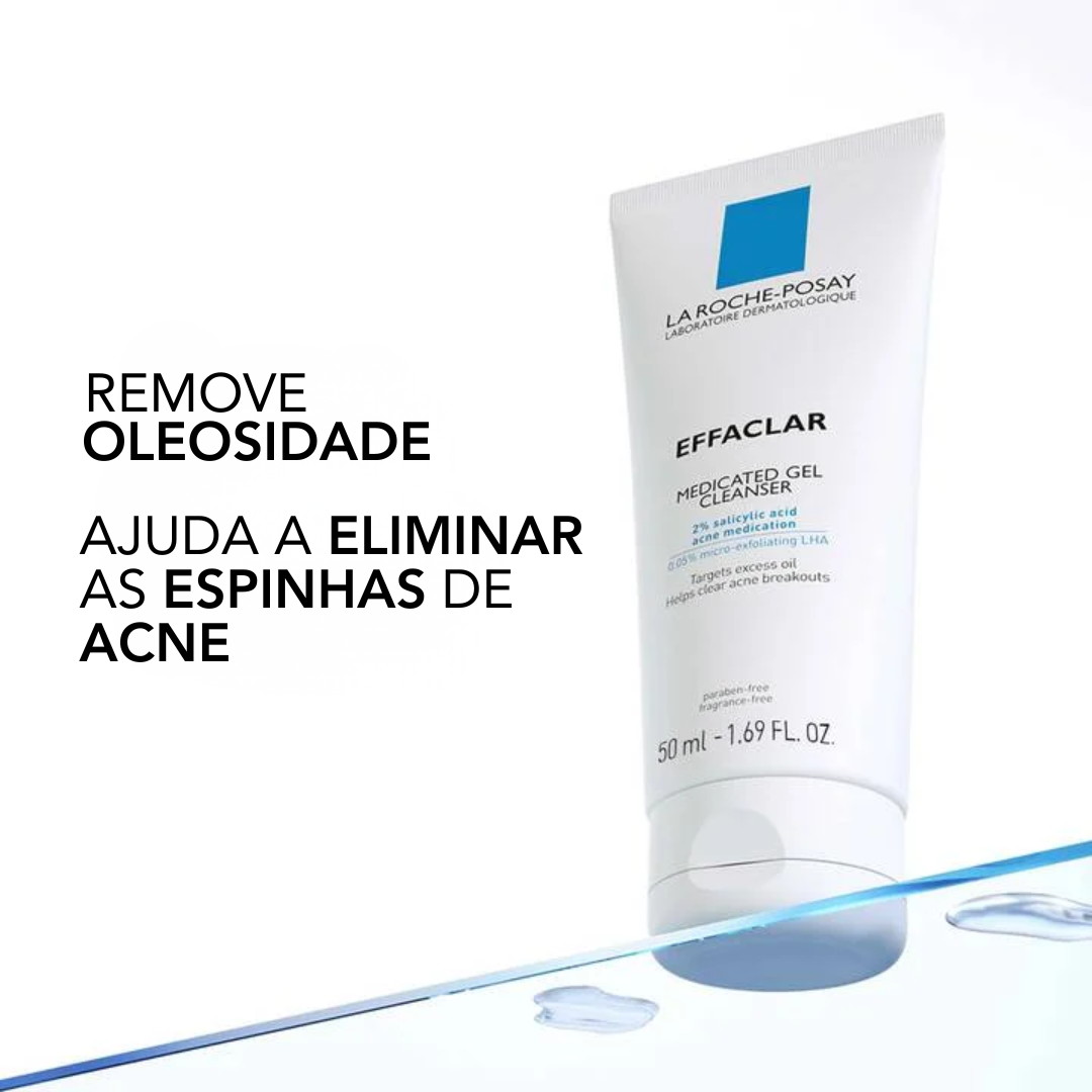 Effaclar Gel de Limpeza Facial Antiacne com Ácido Salicílico 2%