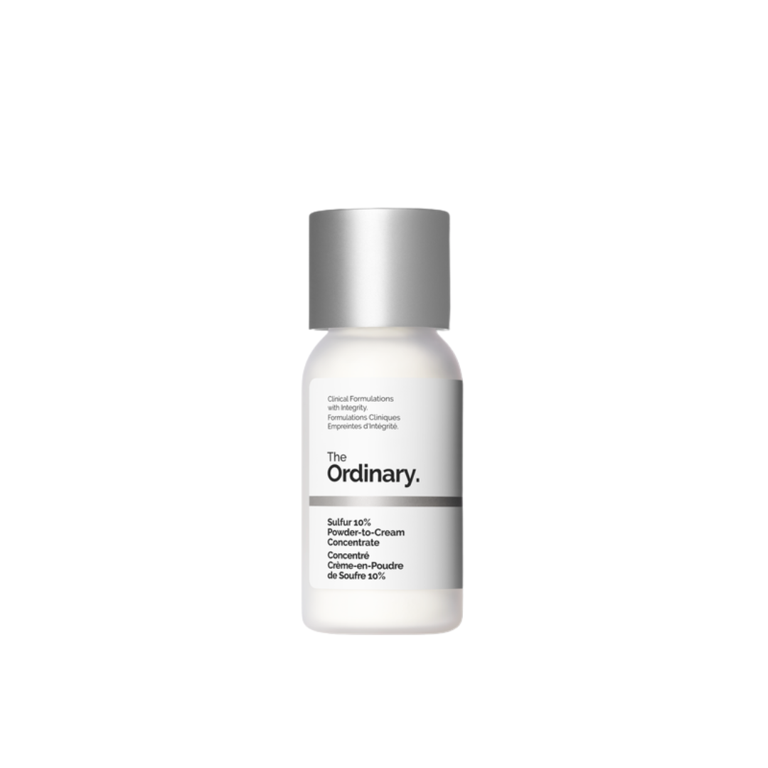 The Ordinary Sulfur 10% Powder-to-Cream Concentrate Tratamento Antiacne com Enxofre