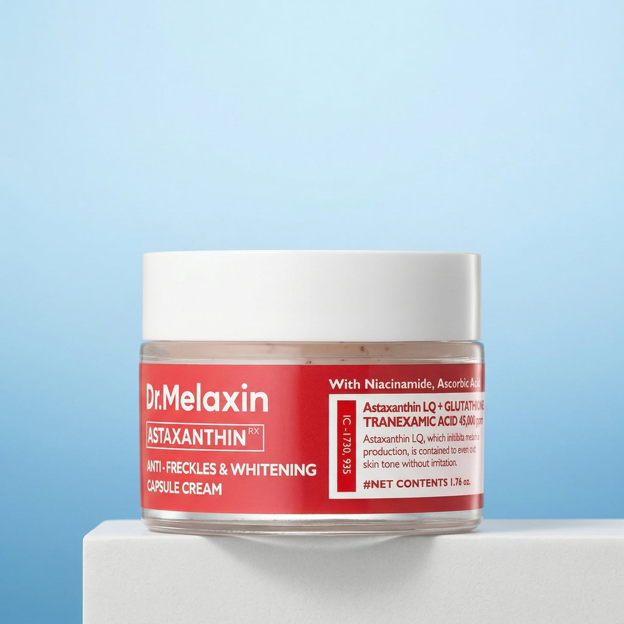 Crema antipecas Dr. Melaxin con astaxantina