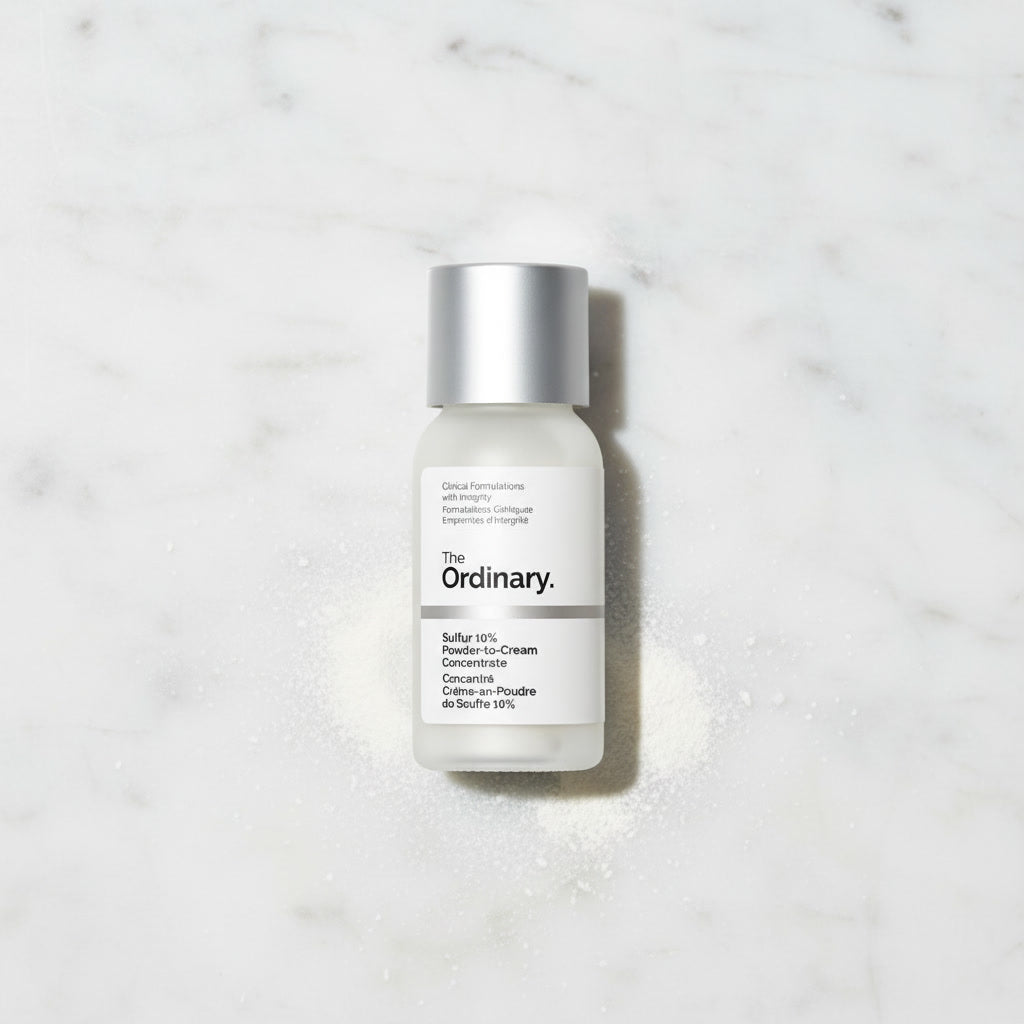 The Ordinary Sulfur 10% Powder-to-Cream Concentrate Tratamento Antiacne com Enxofre