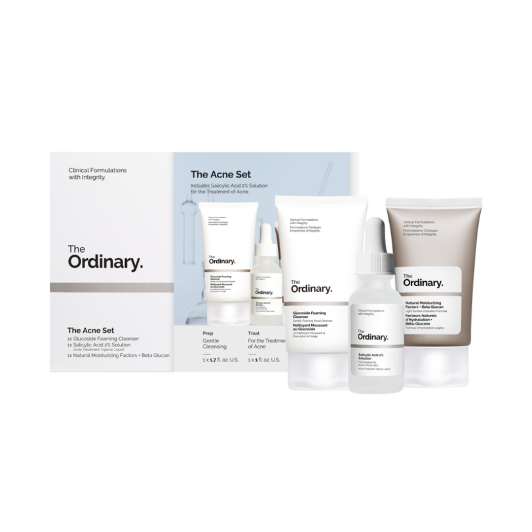 The Ordinary The Acne Set Kit Completo para Pele com Acne