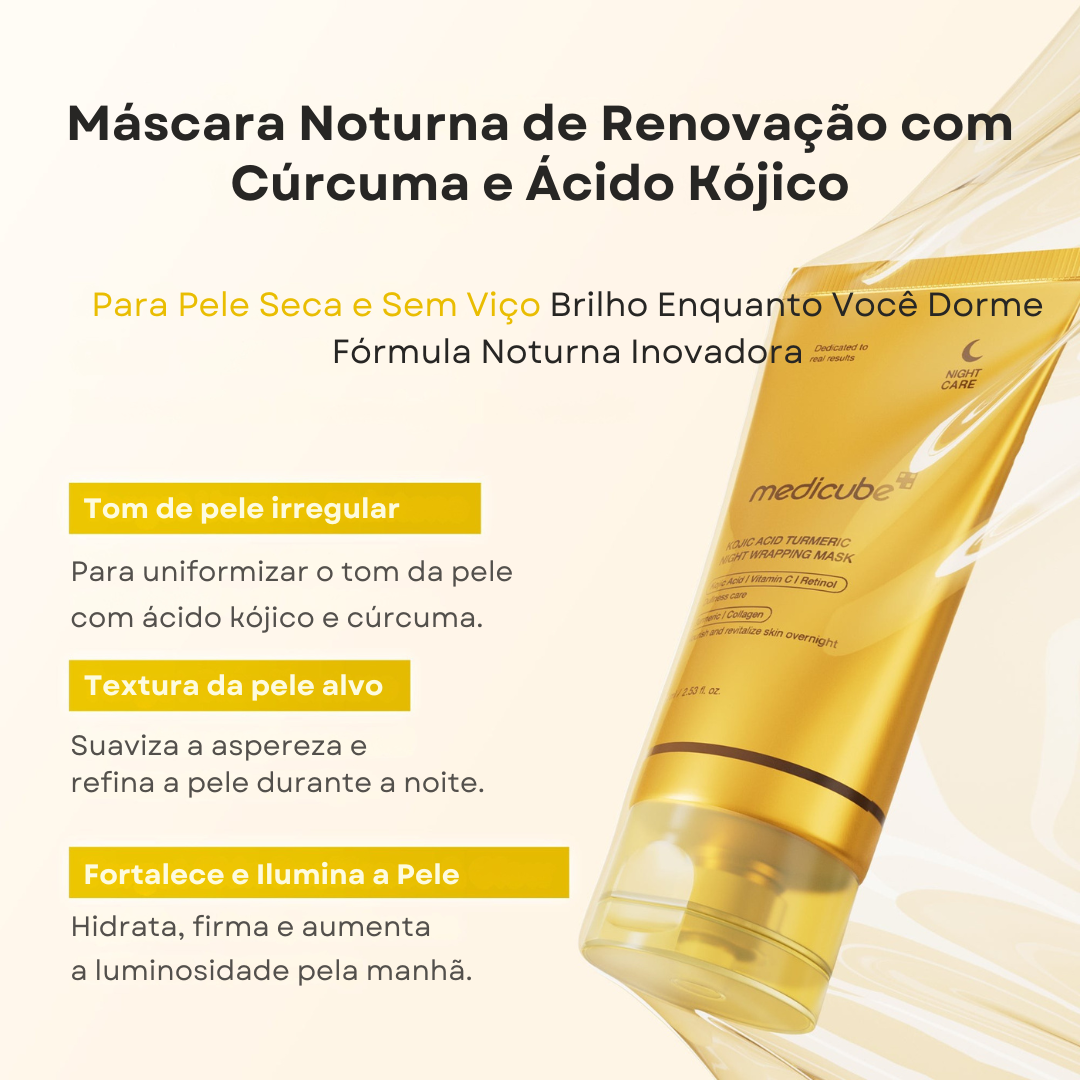 Tratamento clareador com ácido kójico
