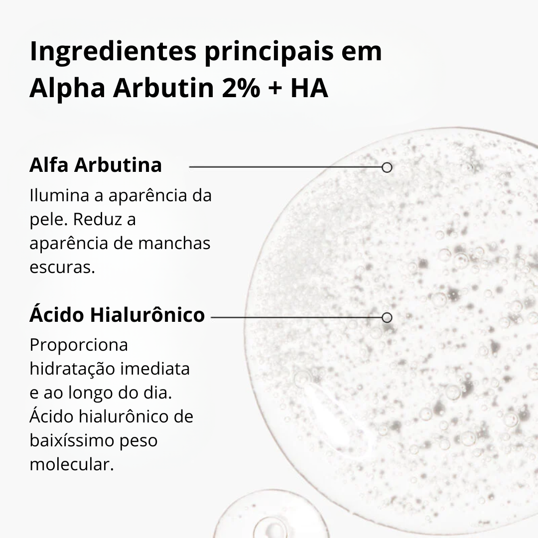 The Ordinary Alpha Arbutin 2% + HA Sérum Clareador