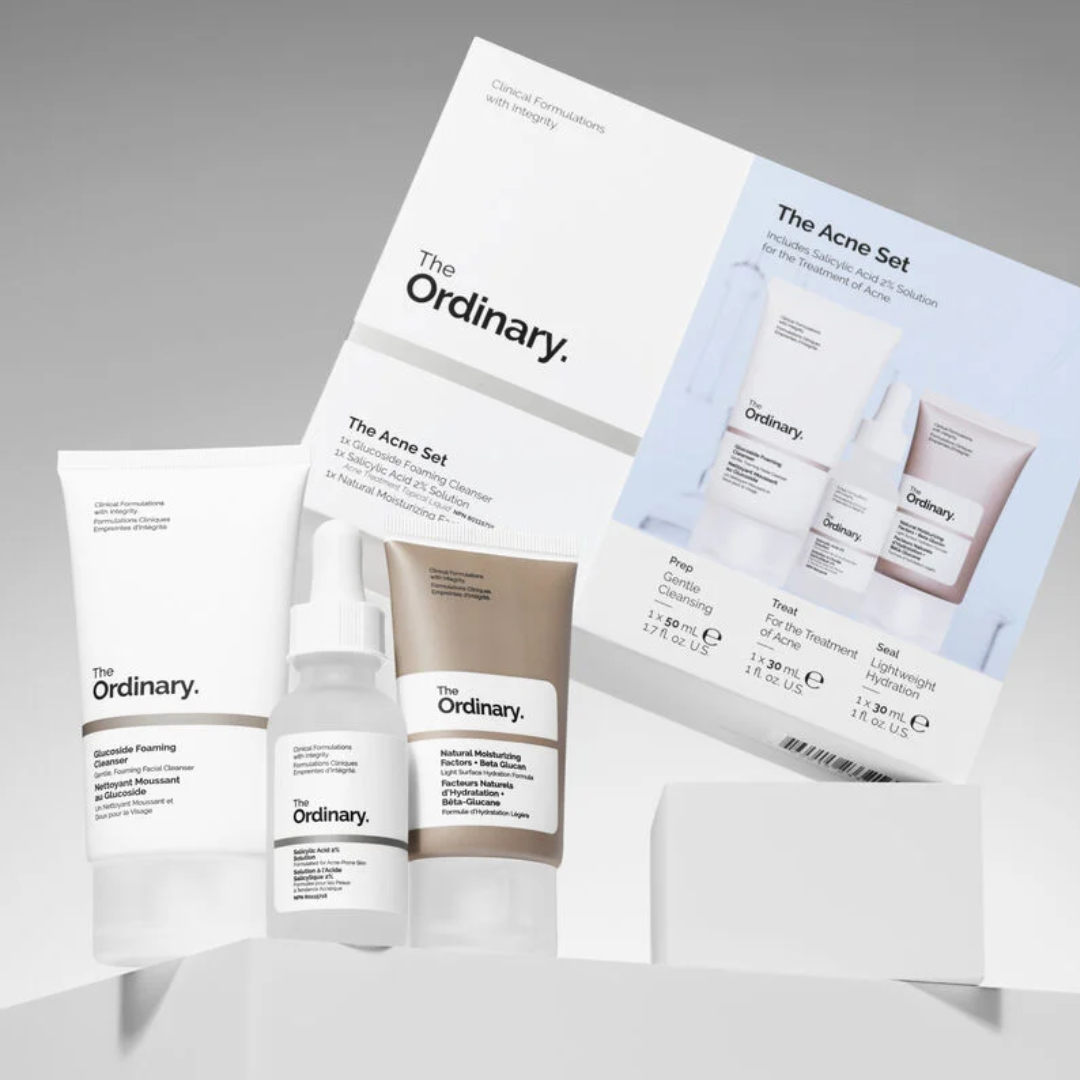 The Ordinary The Acne Set Kit Completo para Pele com Acne