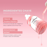 Suero PDRN con péptidos rosas