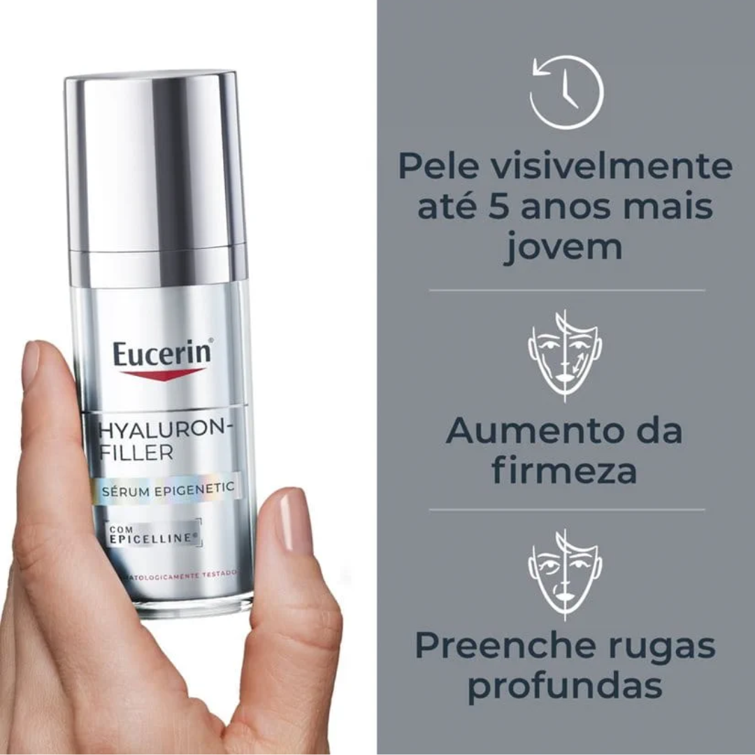 Eucerin Hyaluron-Filler Sérum Epigenetic Antirrugas