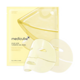 Mascarilla de gelatina dorada con ácido kójico y cúrcuma - Kit de 4