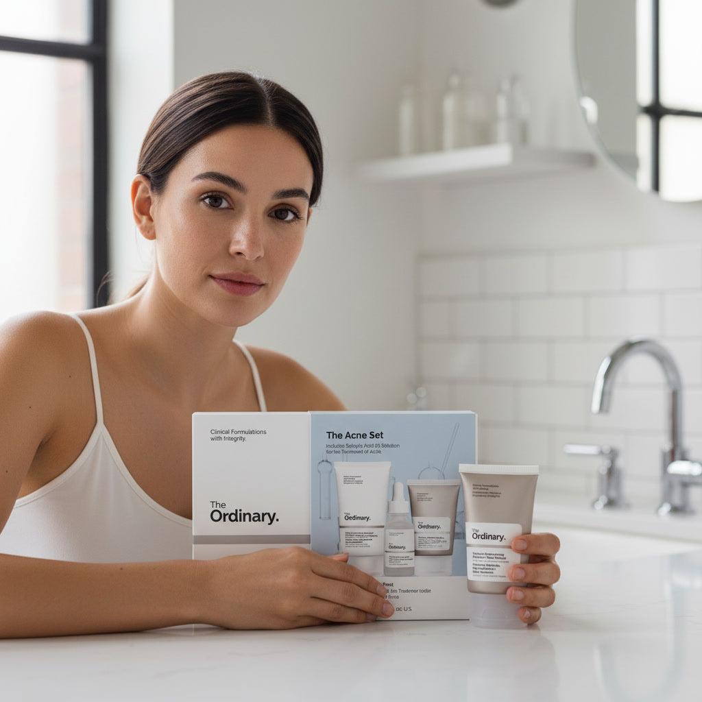 The Ordinary The Acne Set Kit Completo para Pele com Acne
